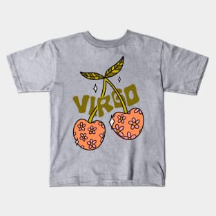 Virgo Cherries Kids T-Shirt